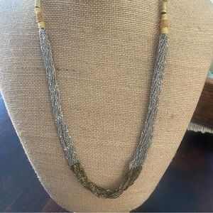 Threaded Chain Necklace